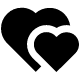 Icon of hearts